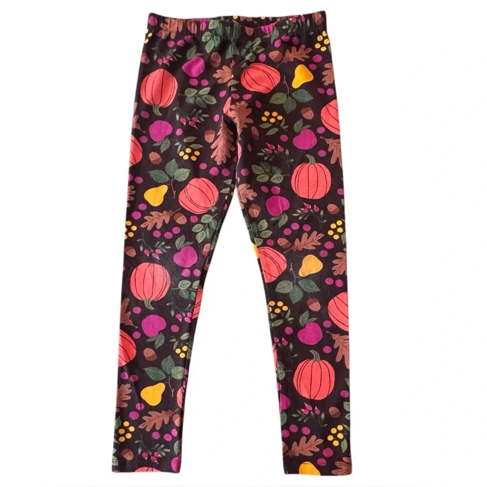 NEW The Children’s Place Size M (7/8) Girls Fall Leggings Cotton-Spandex